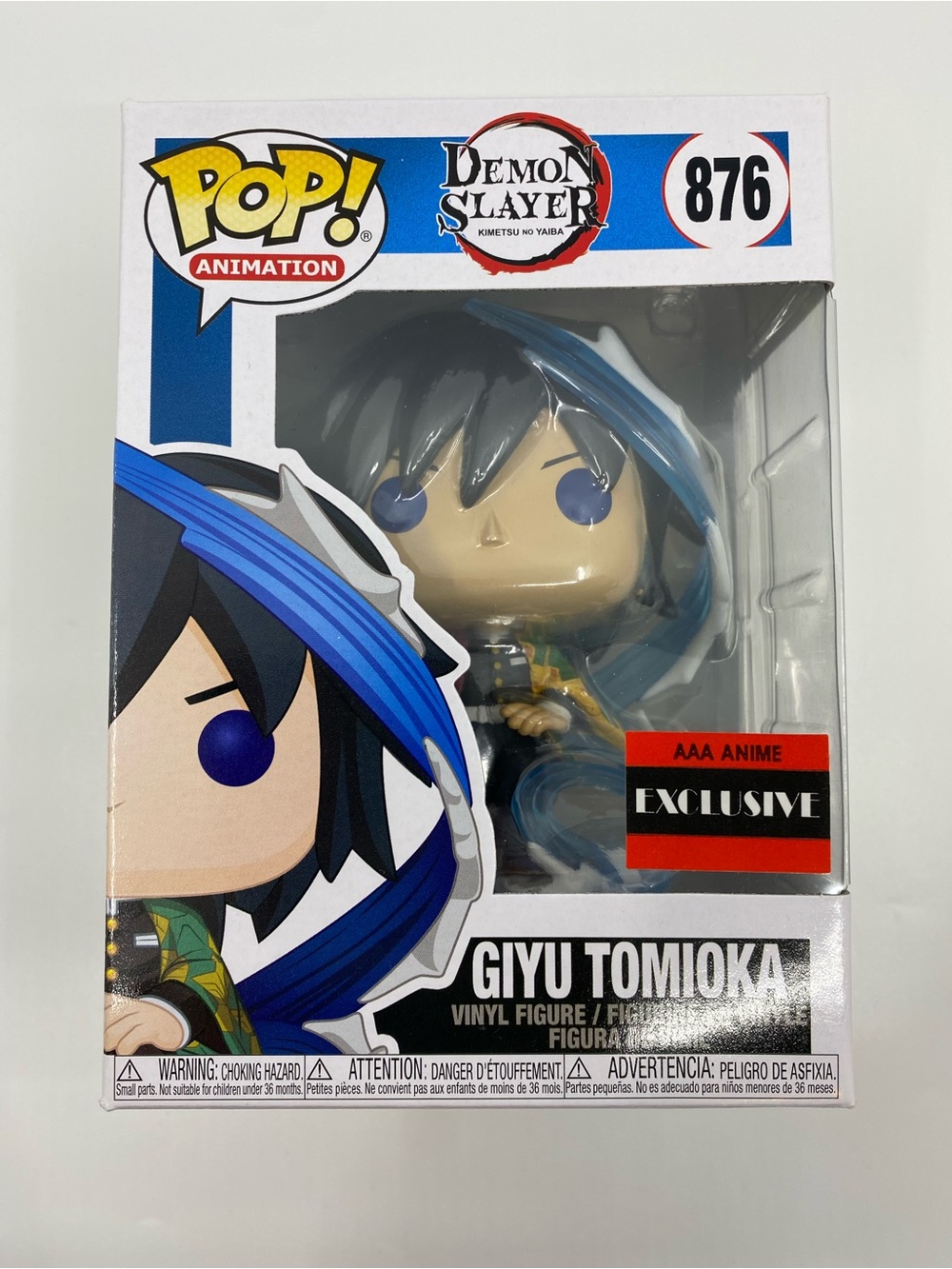 Funko Pop Demon Slayer Giyu Tomioka 876